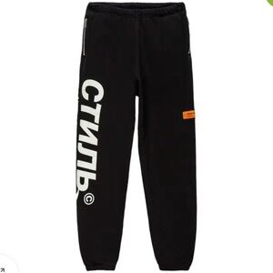 Heron Preston CTNMB Sweatpants Black